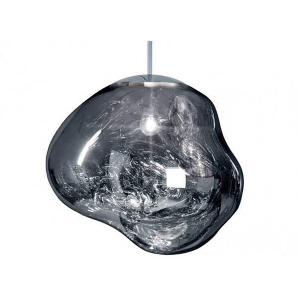 Tom Dixon Melt Pendant Light with Organic Shaped Globe