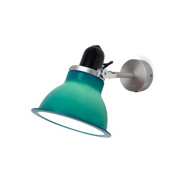 Anglepoise Type 1228 Rotatable Wall Light in Aluminium, Mid Green