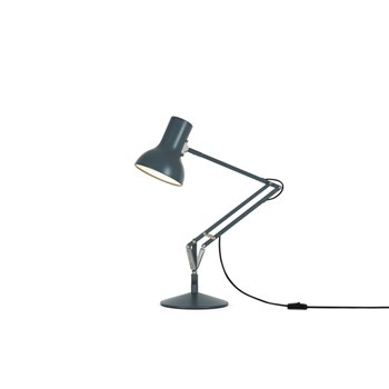 Anglepoise Type 75 Mini Adjustable Desk Lamp with Spring, Slate Grey