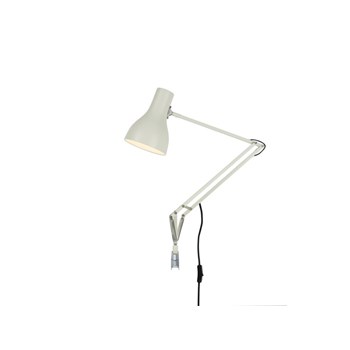 Anglepoise Type 75 Adjustable Wall Mounted Lamp with Spring, Jasmine White