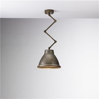 Loft  Brass Indoor Iron Scissor Suspension Lamp