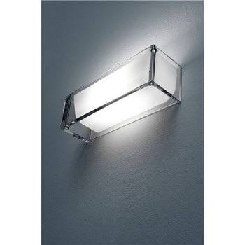 Flos On The Rocks Wall Light with Glass, Transparent