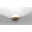 Artemide Pirce Micro Decorative 3000K LED Wall Washer with A Thin Ceiling Plate in Gold