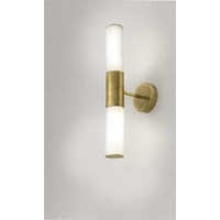 Etoile Up & Down Wall Light Brass & Borosilicate Glass