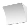 Flos Pochette Up & Down Decorative LED Wall Light with Die-cast Zamak Alloy Structure in White