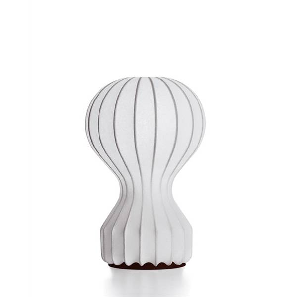 Flos Gatto Piccolo Cocoon Resin Table Lamp with White Powder Coated