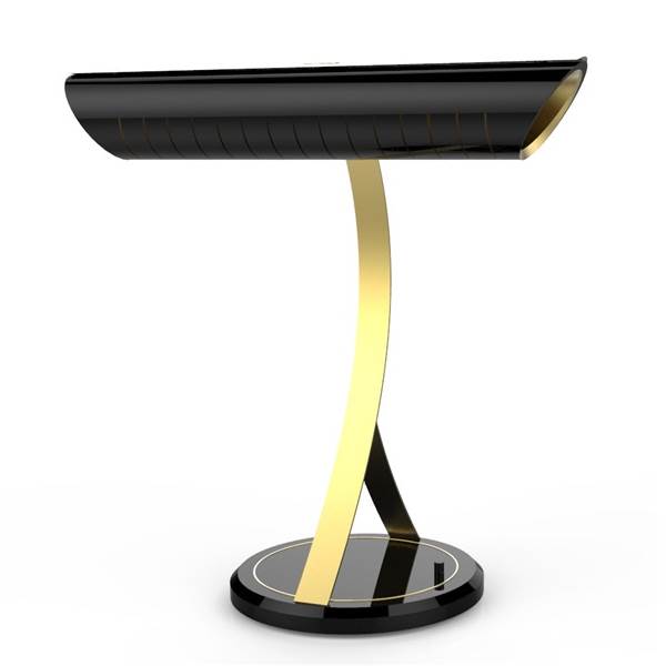 Zam Cetus Table Lamp  with Custom Finishes