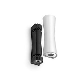 Flos Clessidira LED Direct or Indirect Wall Light Aluminium, White