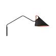 Jacco Maris mrs.Q Wall Lamp Totally Leather in Black