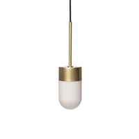 Vox LED Pendant Dome Shaped Pressed Glass