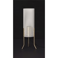 Vouge Tripod LED Table Lamp Steel Shade