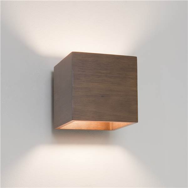 Astro Cremona Wooden Cube Up & Down Wall Washer