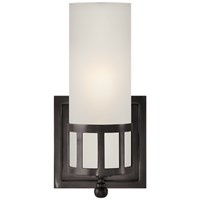 Openwork  Single Frosted Glass Wall Sconce