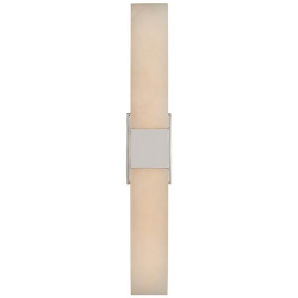 Visual Comfort Covet Double Box Alabaster Wall Light
