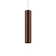 Lodes A-TUBE Small Pendant in Coppery Bronze