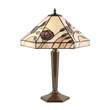 Interiors 1900 Damselfly Medium Table Lamp with Tiffany Glass
