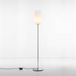 Artemide Gople LED Floor Lamp in Silver/White