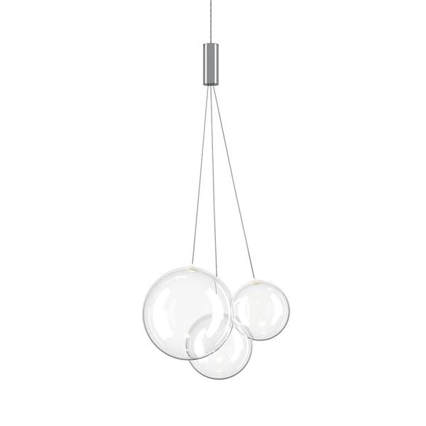 Lodes Random 2700K LED Pendant with Blown Glass Diffuser
