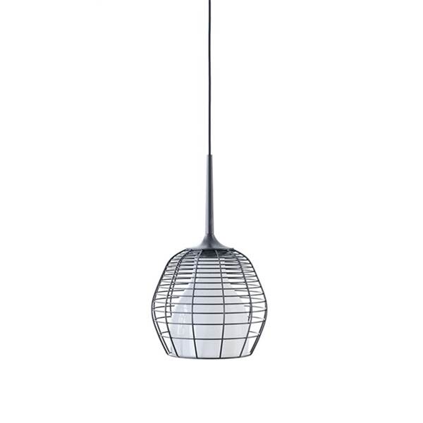 Diesel Living with Lodes Cage Small LED Pendant Black