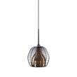 Diesel Living with Lodes Cage Small LED Pendant Black in Bronze