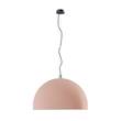 Diesel Living with Lodes Urban Concrete 80 LED Pendant White Inside in Pink Dust