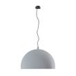 Diesel Living with Lodes Urban Concrete 80 LED Pendant White Inside in Tough Gray