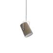 Diesel Living with Lodes Fork Small LED Pendant Ivory in Grey