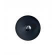 Diesel Living with Lodes Vinyl Small LED Wall Light Black in Deep Black