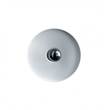 Diesel Living with Lodes Vinyl Small LED Wall Light Black in Silver
