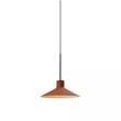 Bover Plate S/20 LED Pendant Dimmable Triac in Terracotta Shade