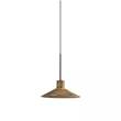 Bover Plate S/20 LED Pendant Dimmable 0-10V in Antique Brass Shade
