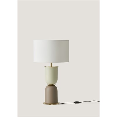 Angstrom 30-inch Ombre Iron Table Lamp Brass Lamp