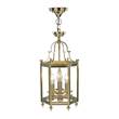 Dar Moorgate Hexagonal Hall Lantern in Polished Brass