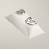 Blanco Twin Square Recessed Ceiling Light