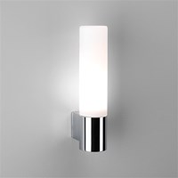 Bari Frosted Glass Wall Light Tube Base