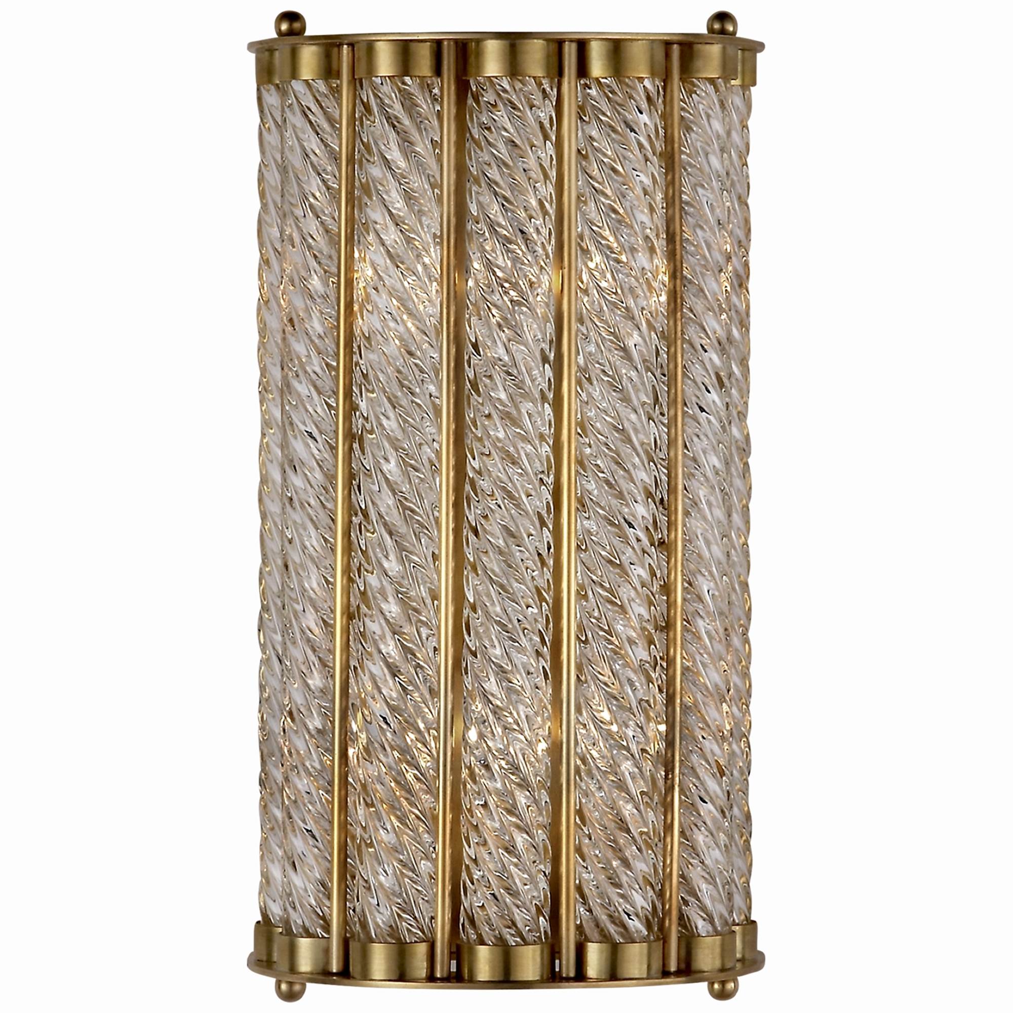 Visual Comfort Eaton Wall Light - Hand-Rubbed Antique Brass