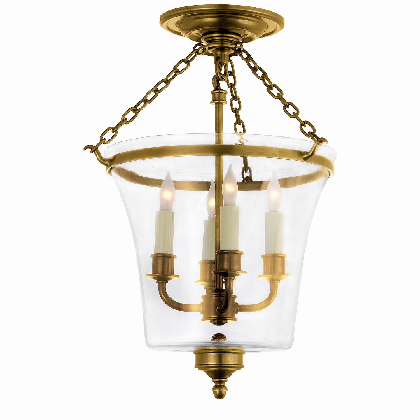 Visual comfort online semi flush