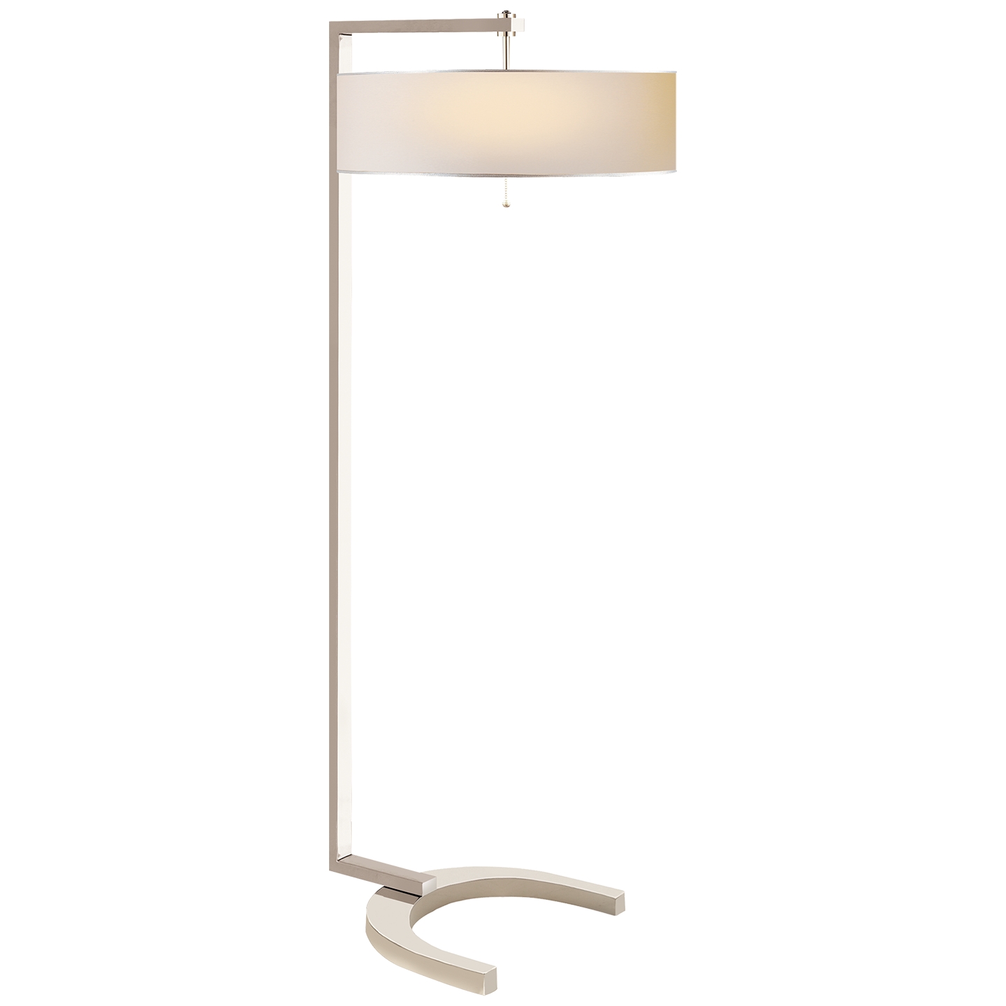 Hudson steel shade store floor lamp