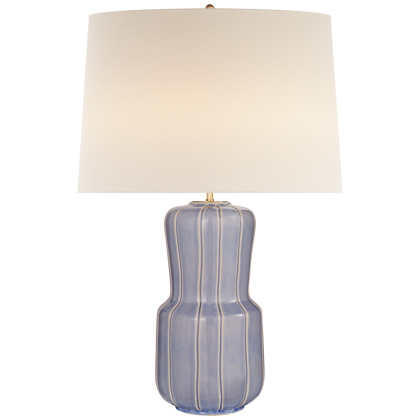 Visual Comfort Aerin Aumar Large Table Lamp with Linen Shade