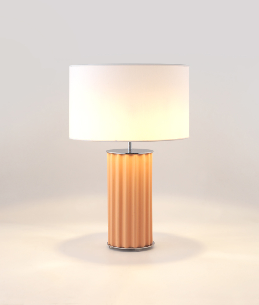 peach desk lamp