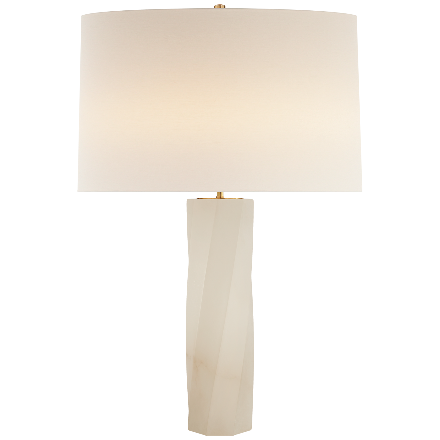 Visual Comfort Aerin Leitha Large Table Lamp with Linen Shade