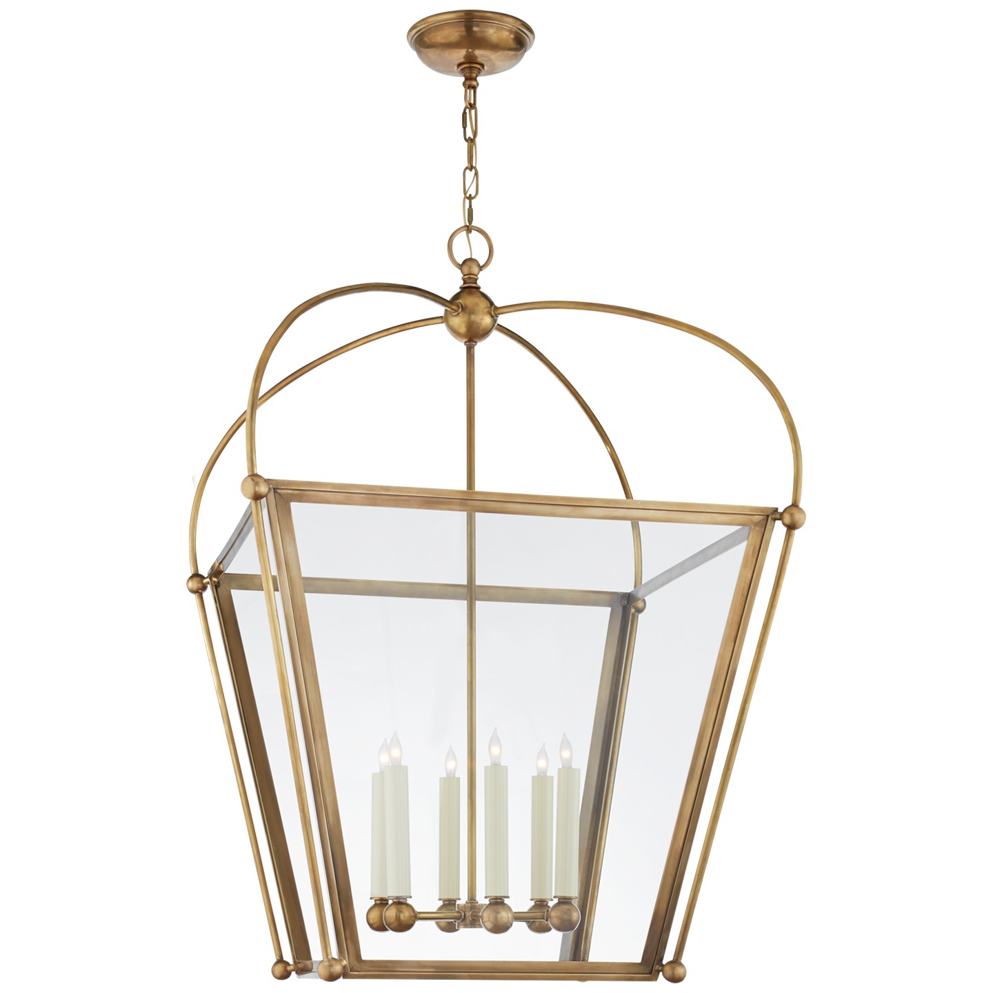 Large square deals pendant light