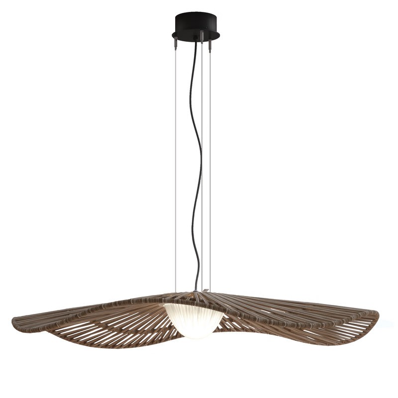 Bover Mediterrania S 105 01 Outdoor LED Pendant with Brown Rope