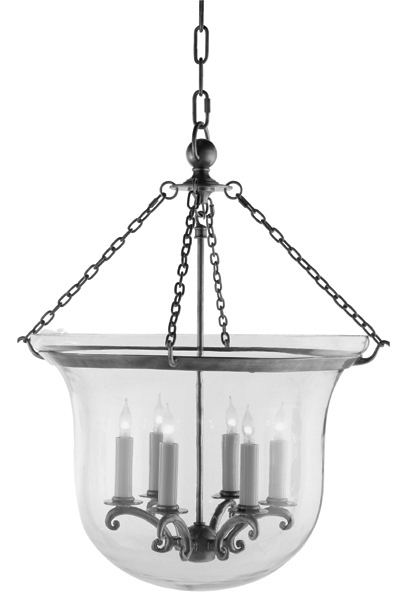 bell jar pendant light