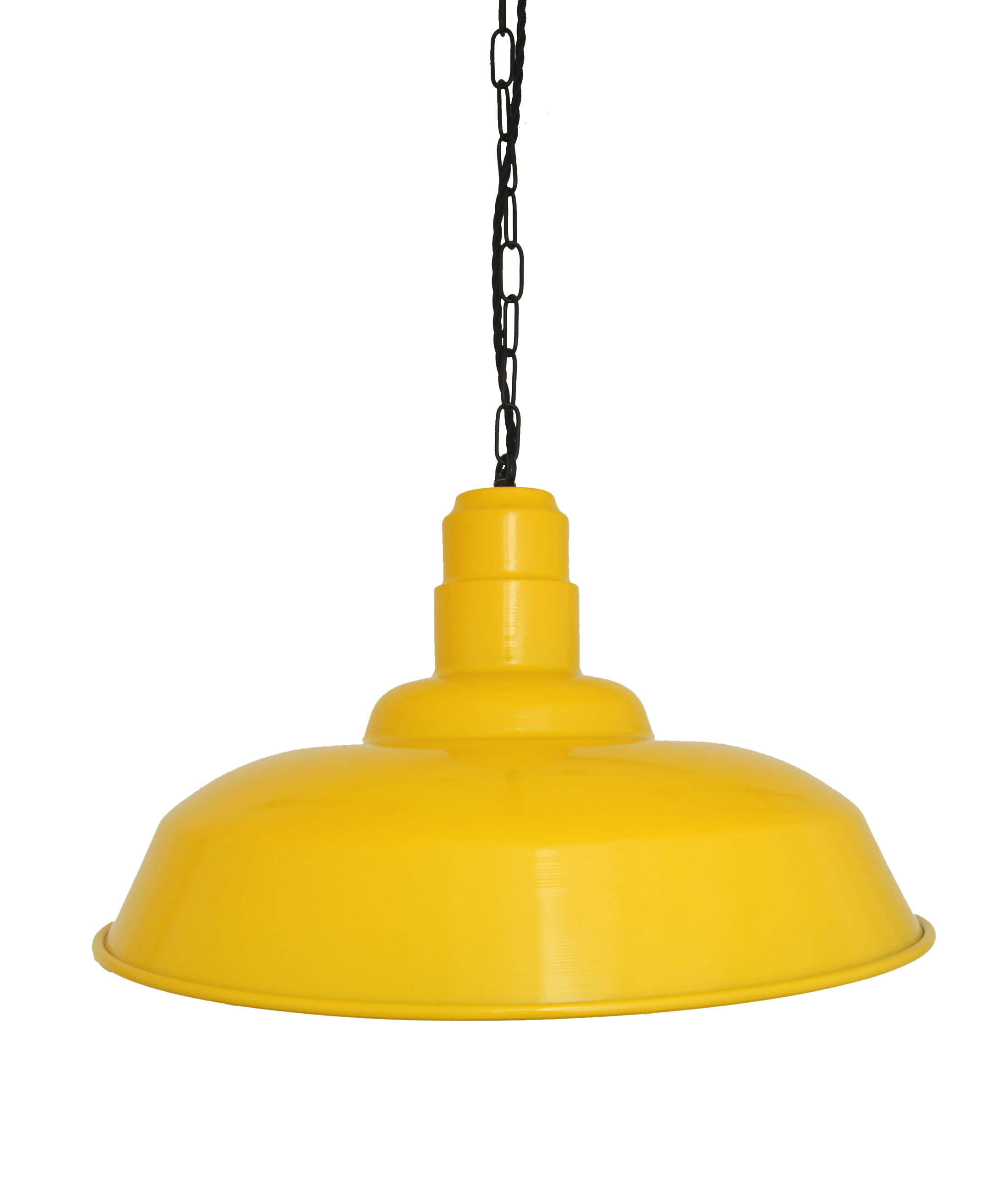 yellow industrial light